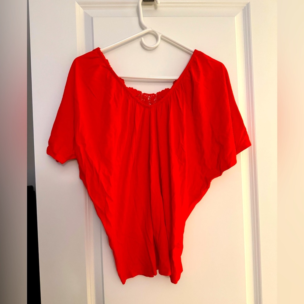 Express Women's Orange Blouse (XS)